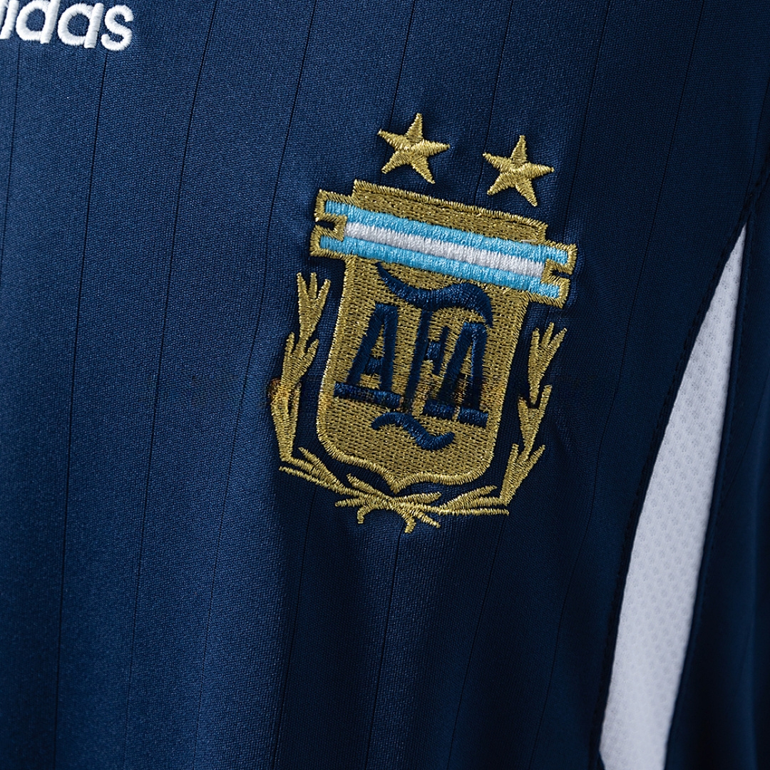 Argentina 2006 Away Long-Sleeved Retro Jersey – Replica Football Soccer Shirt – S–XXL