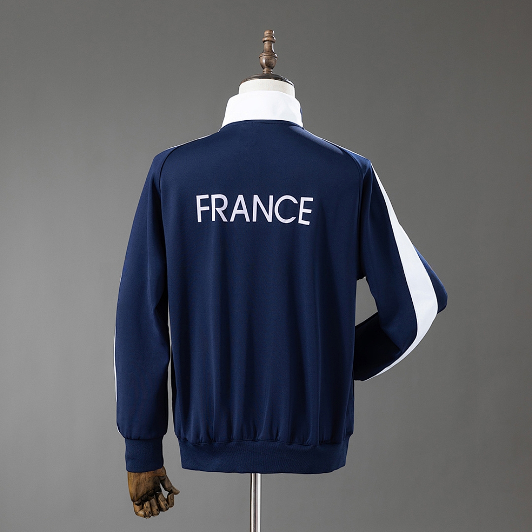 France 2014 Home Jacket Jersey – Replica Football Soccer Shirt – S–XXL