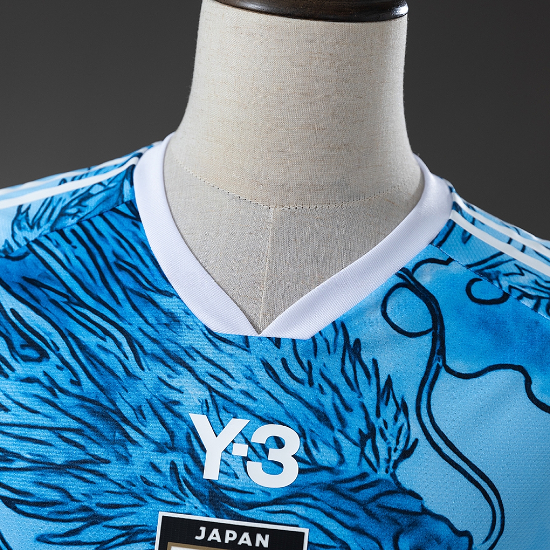 Japan Y-3 Samurai Blue Jersey – Replica Football Soccer Shirt – S–4XL