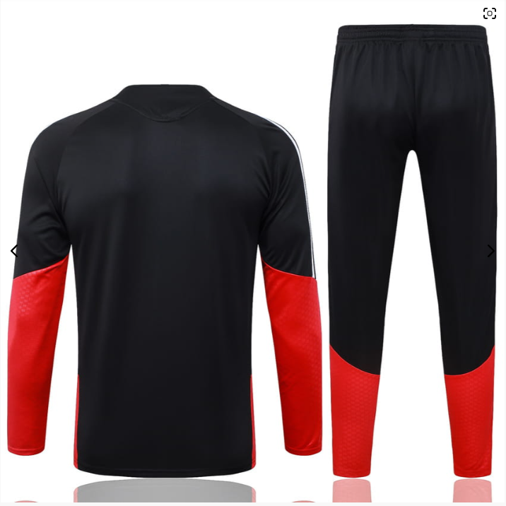GERMANY'S 2026-2O27 TRAINING KIT:BLACK AND RED