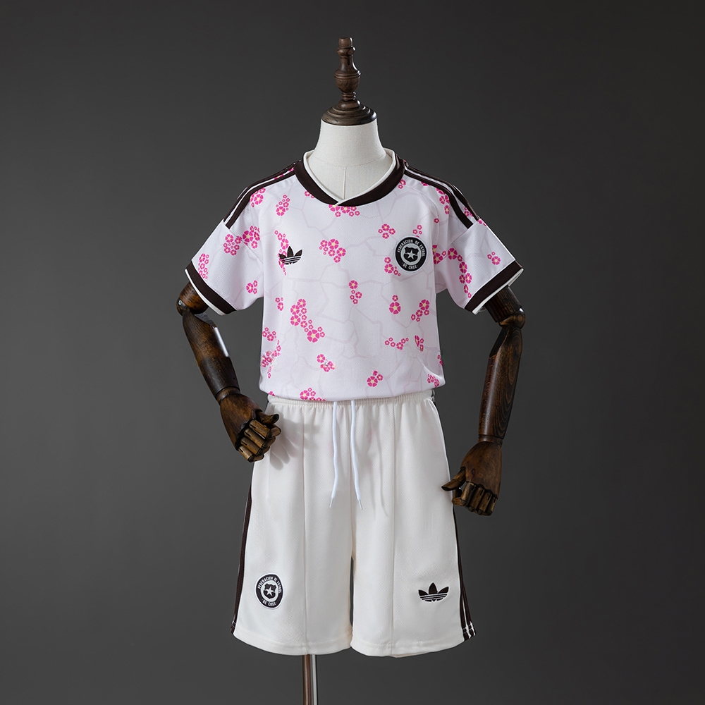 Chile 2026 Away Kids Kit Jersey – Replica Football Soccer Shirt – Size 16–28