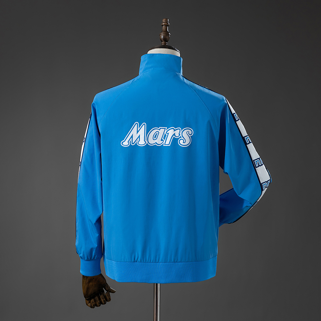 Napoli 88_89 Windbreaker – Blue – Replica Football Jacket – S–XXL