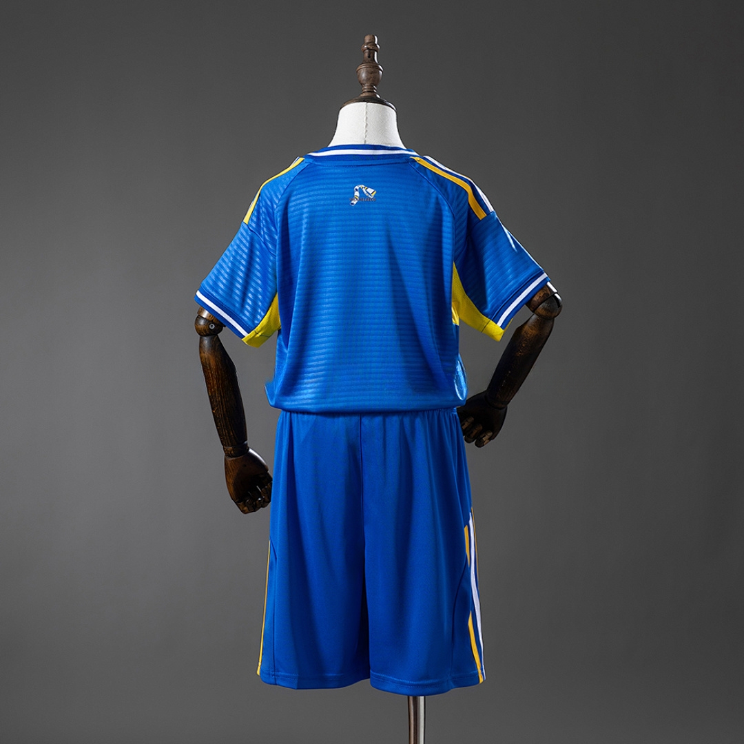 Leeds United 25_26 Away Kids kit Jersey – Replica Football Soccer Shirt – SIZE 16-28