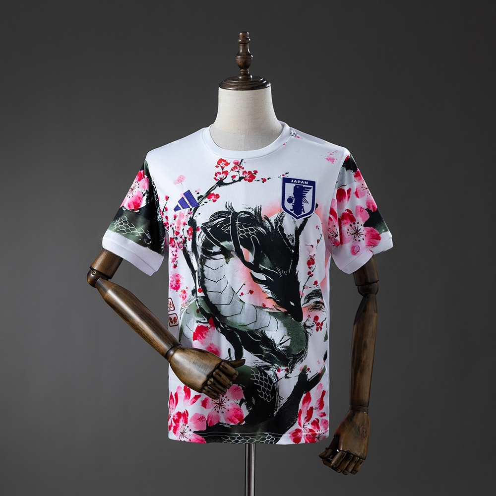 Japan 25/26 Special Edition Dragon Pattern Jersey – Replica Football Soccer Shirt – S–XXL