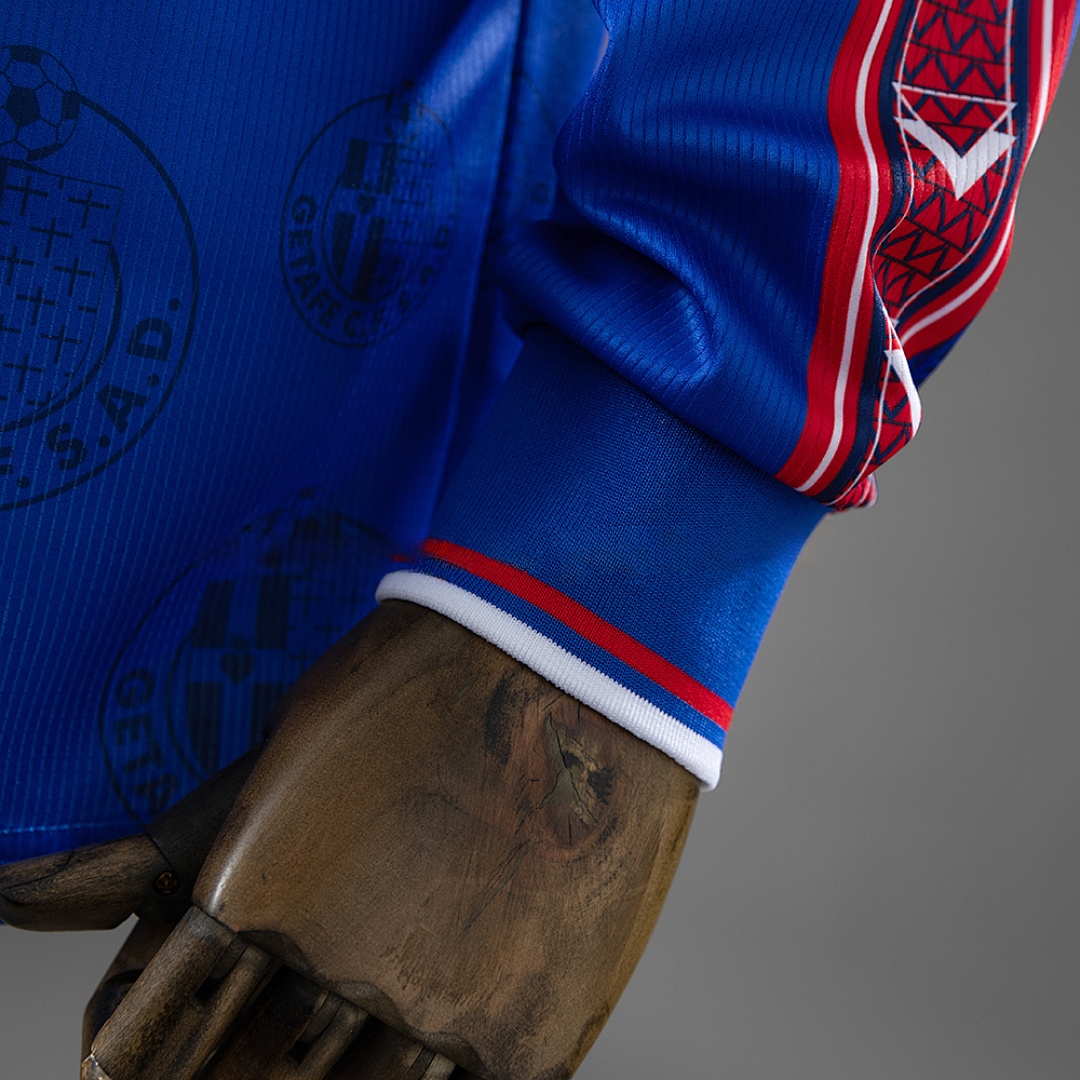 Getafe 98_99 Home Long-Sleeve Retro Jersey – Replica Football Soccer Shirt – S–XXL