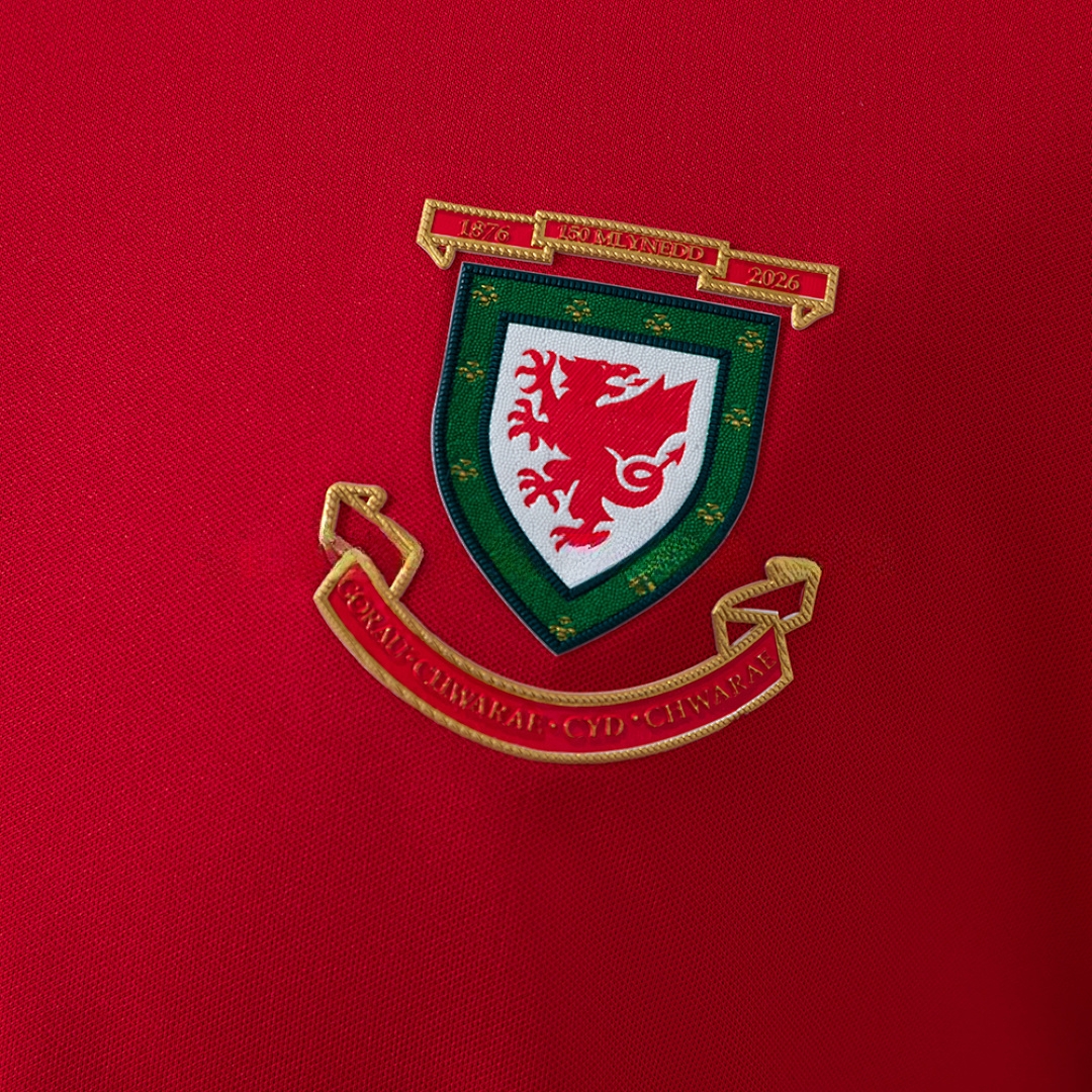 Wales 150th Anniversary Edition Long-Sleeve Jersey – Replica Football Soccer Shirt – S–4XL