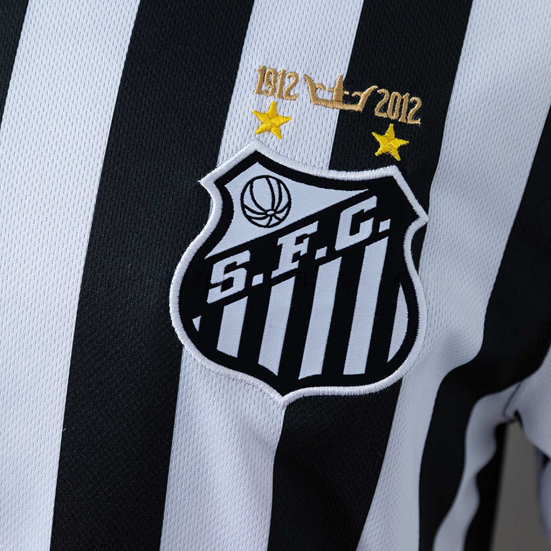 Santos 12_13 Away Retro Jersey – Replica Football Soccer Shirt – S–XXL