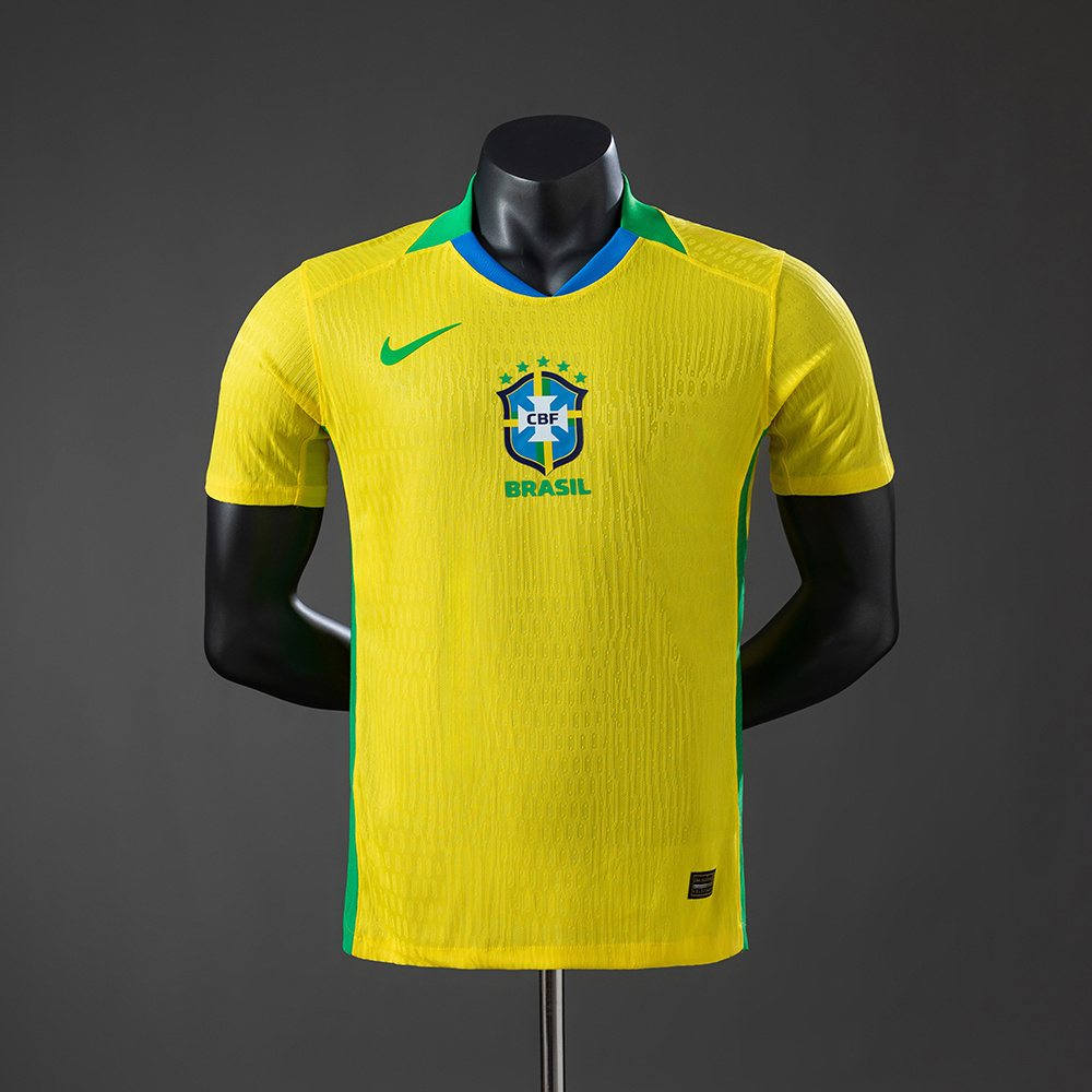 Brazil 25_26 Home Player Version Jersey – Replica Football Soccer Shirt – S–3XL