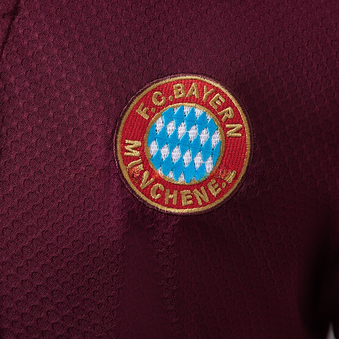 Bayern Munich 25_26 POLO - Maroon S-XXL – Replica Football Soccer Shirt – S–XXL