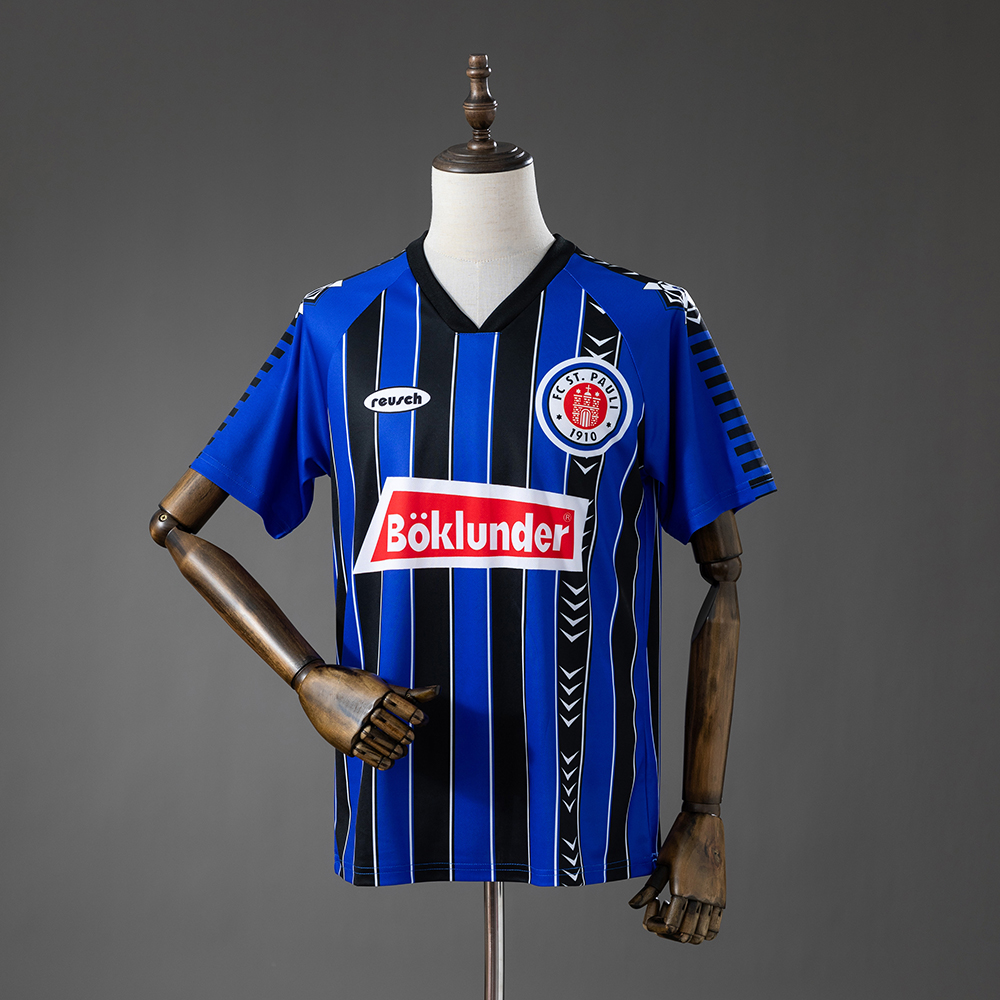 St. Pauli 96_97 Away Retro Jersey – Replica Football Soccer Shirt – S–XXL