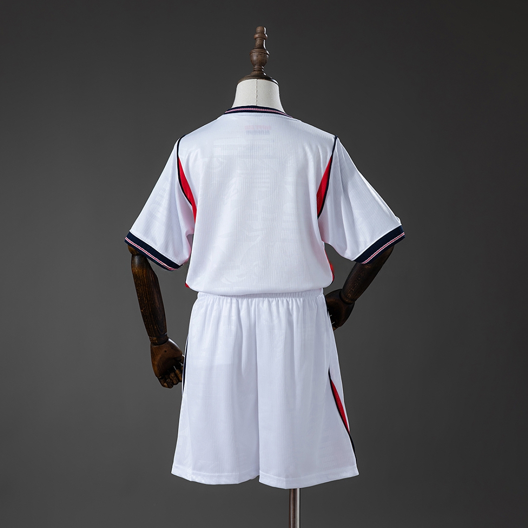 England 2026 Home Kids Kit Jersey – Replica Football Soccer Shirt – Size 16–28