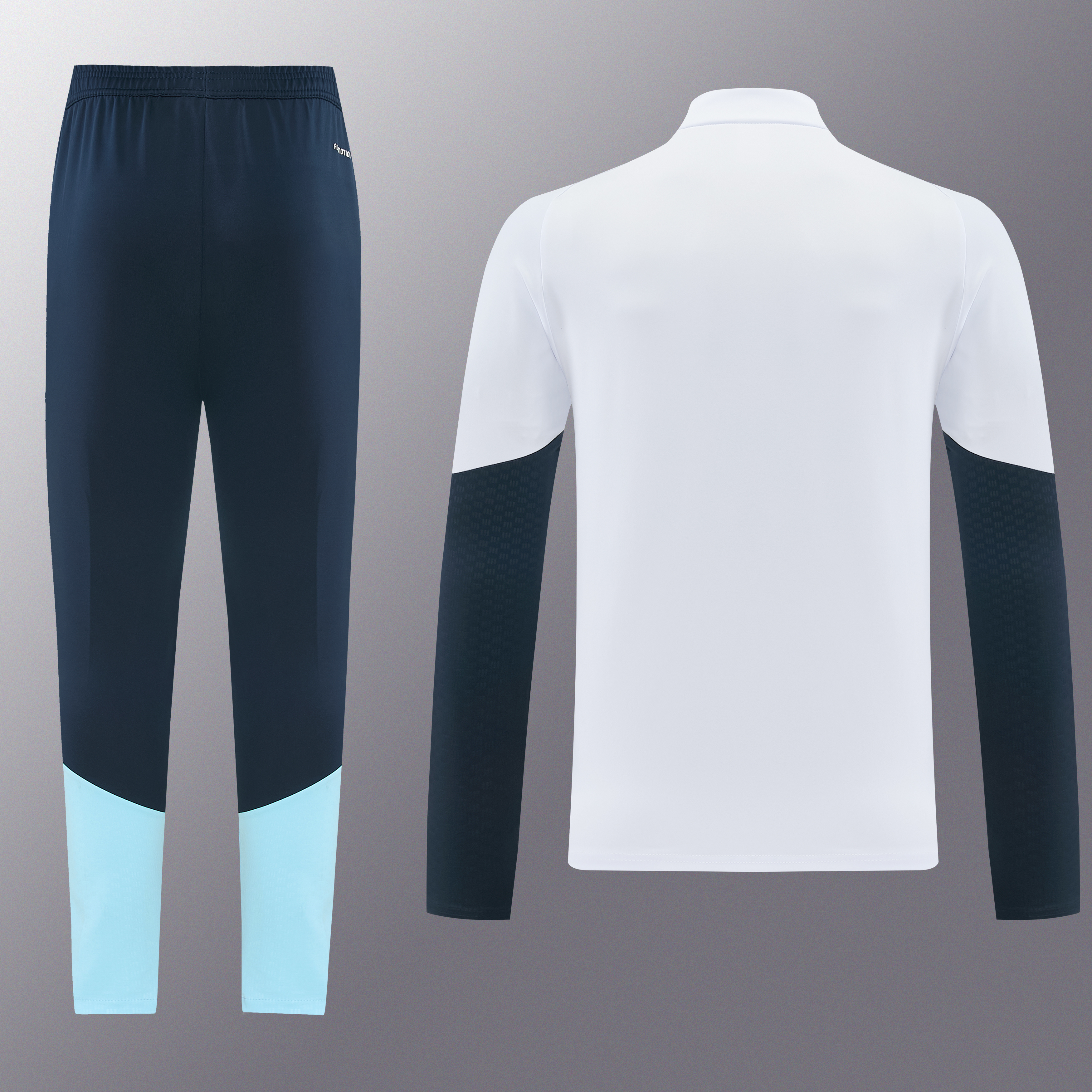 26/27 Argentina white training uniform half pull S-2XL