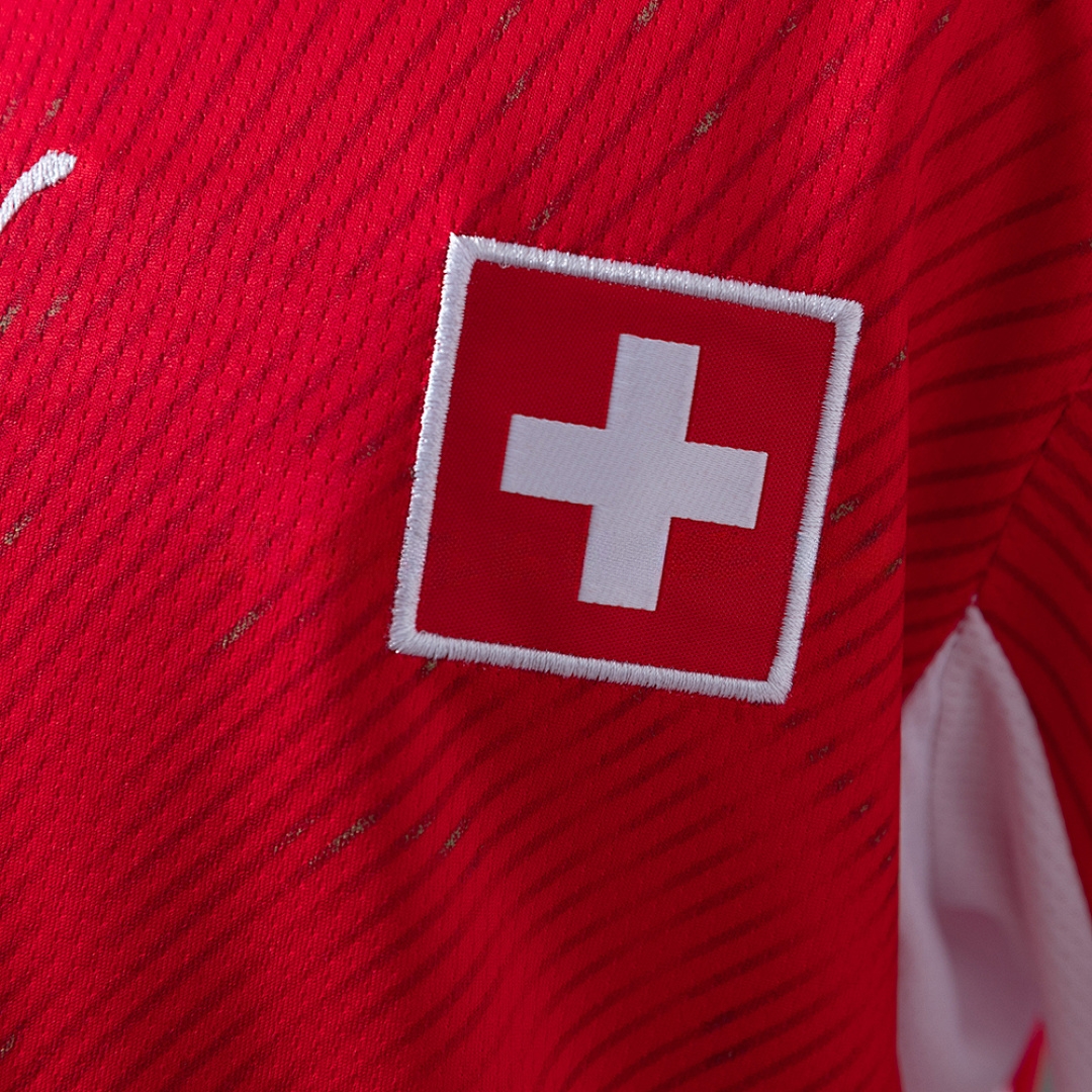Switzerland 2026 Home Kids Kit Jersey – Replica Football Soccer Shirt – Size 16-28
