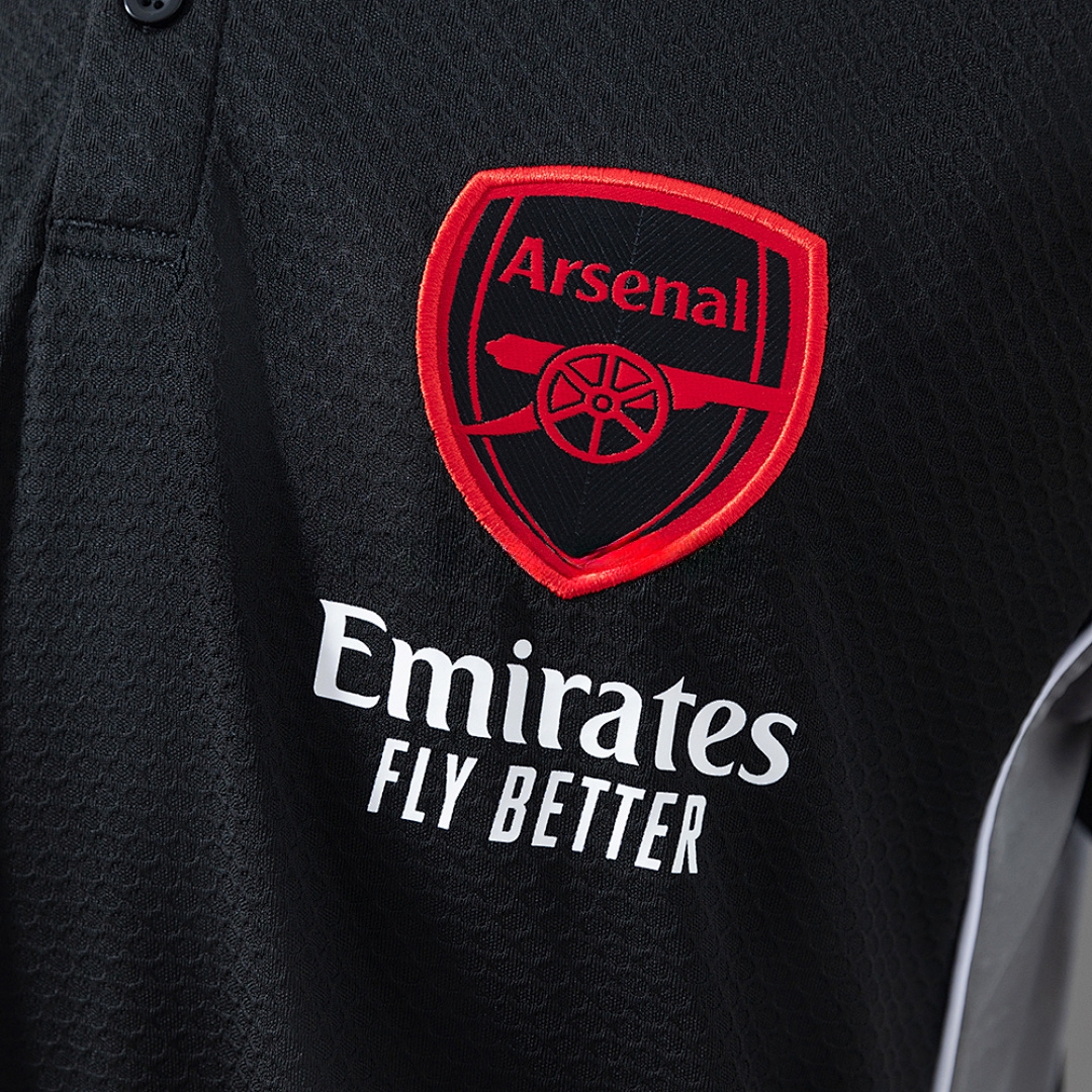 Arsenal 25_26 POLO - Black S-XXL – Replica Football Soccer Shirt – S–XXL