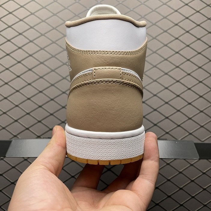 Air Jordan 1 Mid Tan Gum