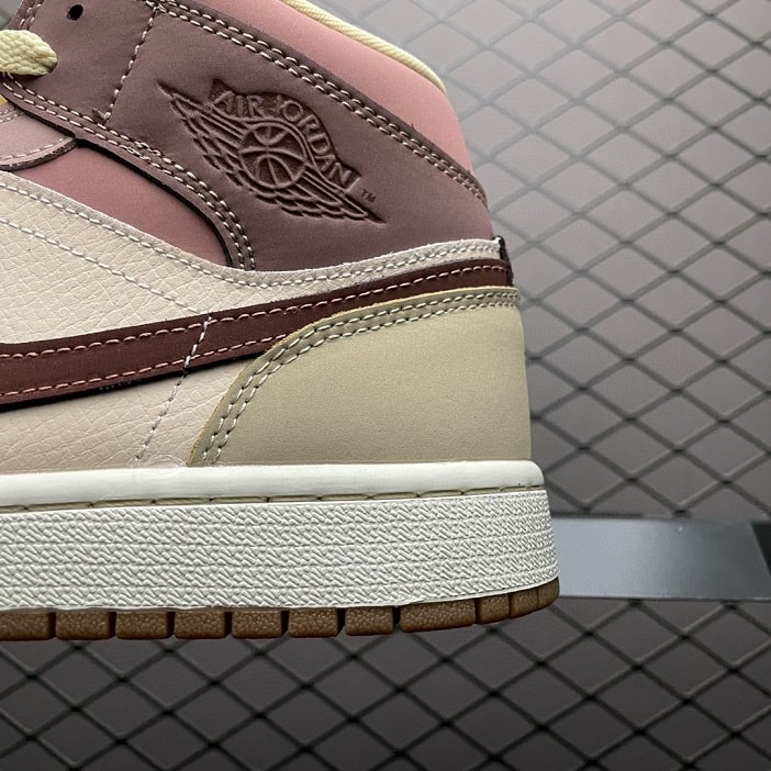 Air Jordan 1 Mid SE Dark Pony Smoky Mauve (W)