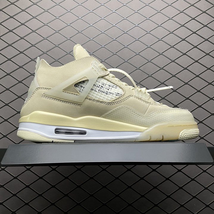 Air Jordan 4 Retro Off-White Sail