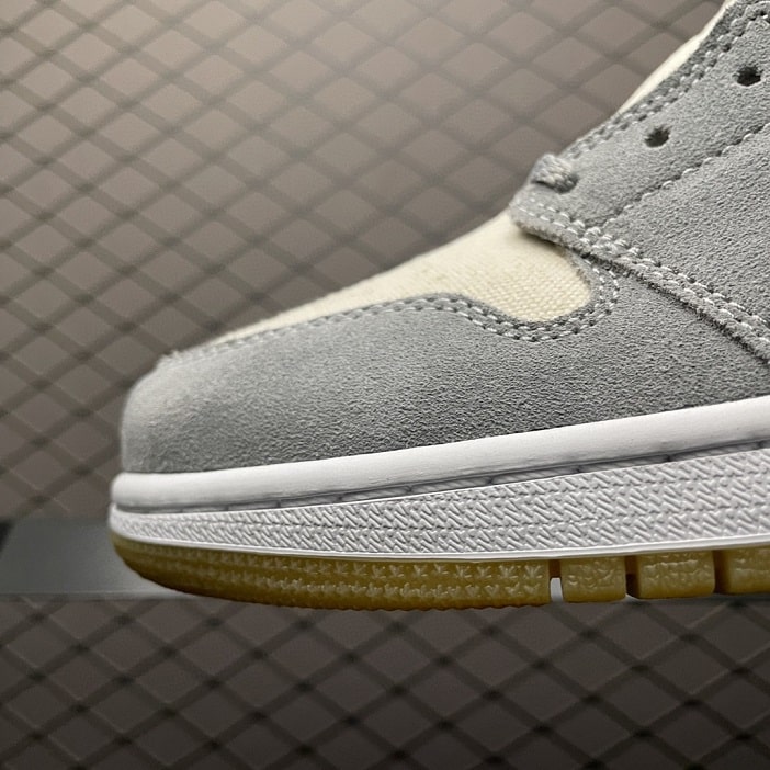 Air Jordan 1 Mid Coconut Milk Particle Grey