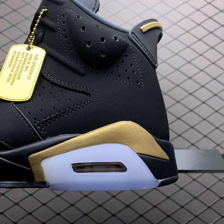 Air Jordan 6 DMP Noir Gold