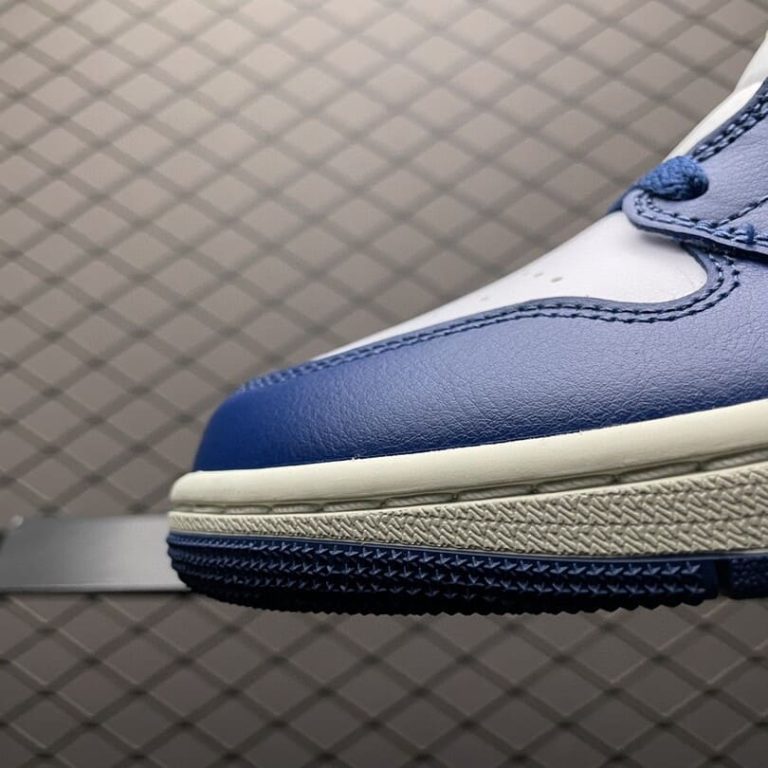 Air Jordan 1 Mid French Blue Gym Red