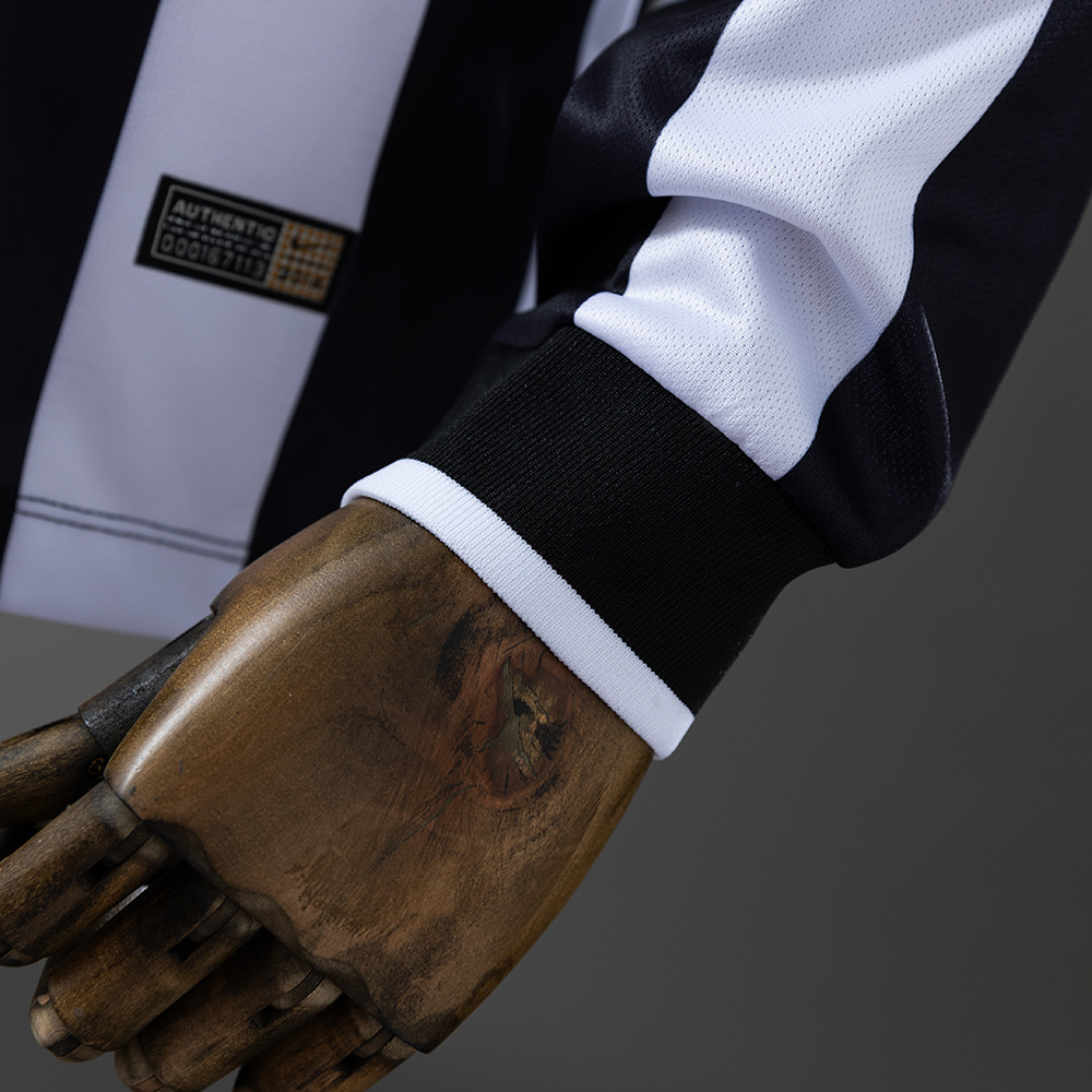 Juventus 2014/15 Home Long Sleeve Retro Jersey – Vintage Replica Football Soccer Shirt – S–XXL