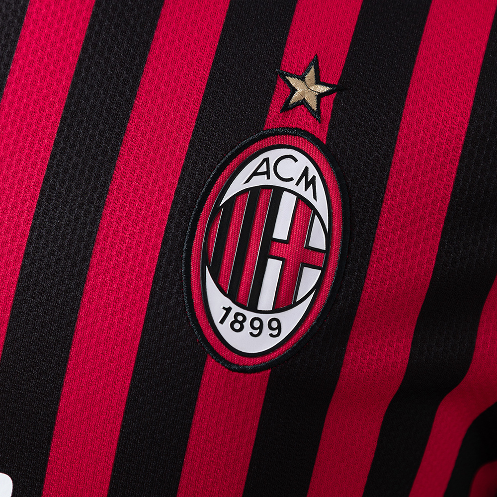 AC Milan 2019/20 Home Retro Jersey – Vintage Replica Football Soccer Shirt – S–XXL