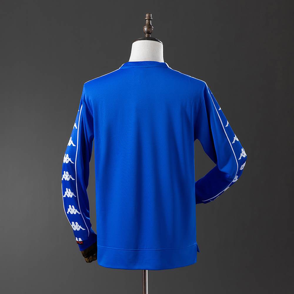 Juventus 1999/00 Away Long Sleeve Retro Jersey – Vintage Replica Football Soccer Shirt – S–XXL