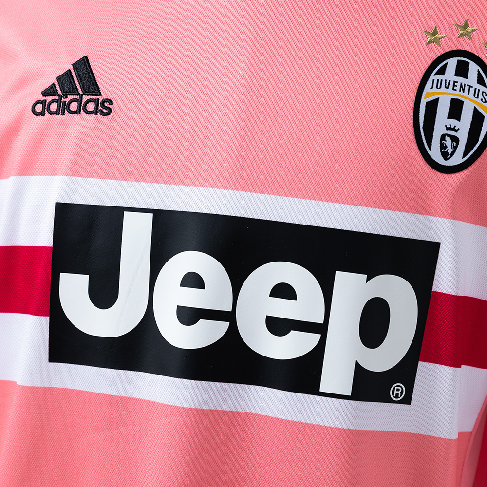 Juventus 2015/16 Away Long Sleeve Retro Jersey – Vintage Replica Football Soccer Shirt – S–XXL