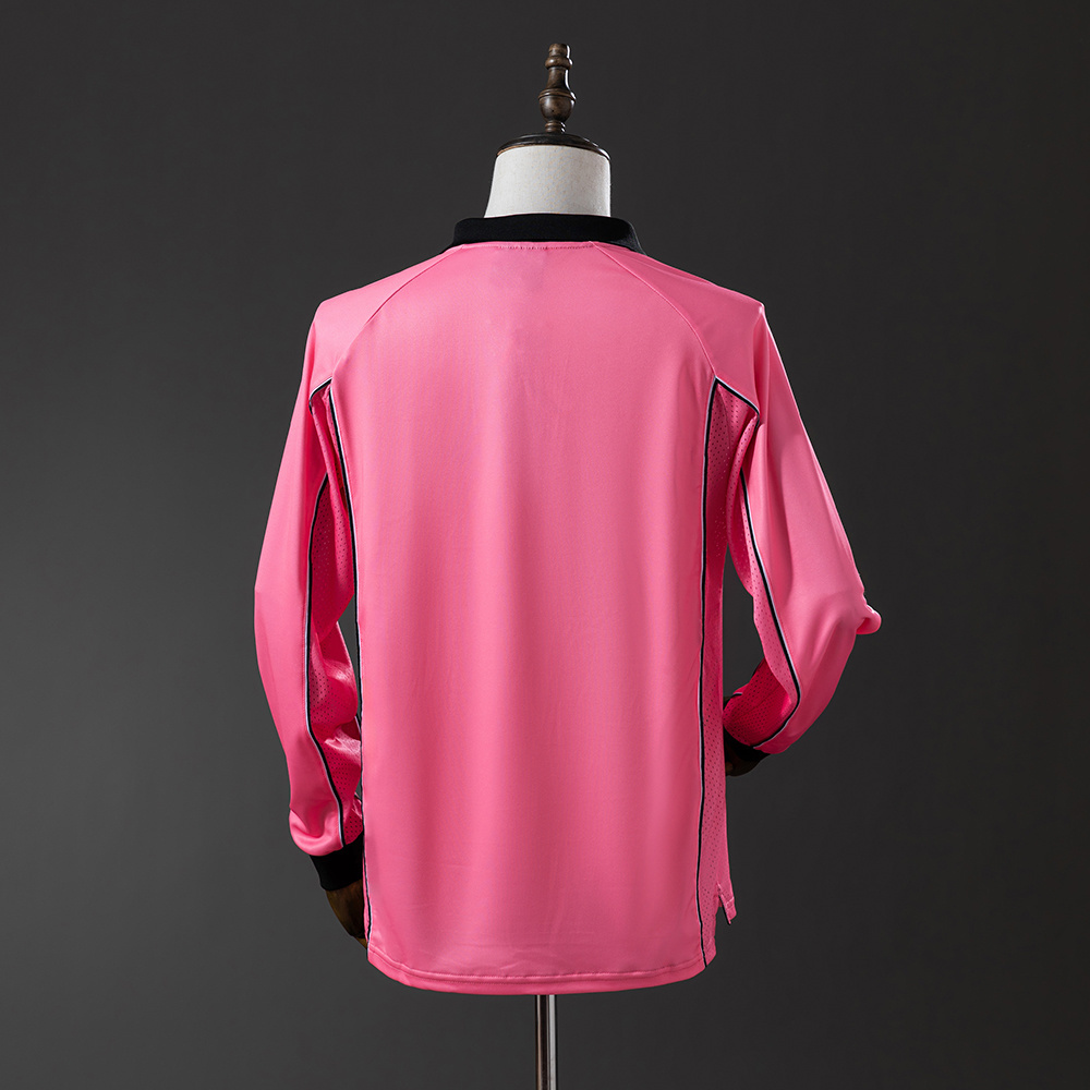 Juventus 1997/98 Away Long Sleeve Retro Jersey – Vintage Replica Football Soccer Shirt – S–XXL