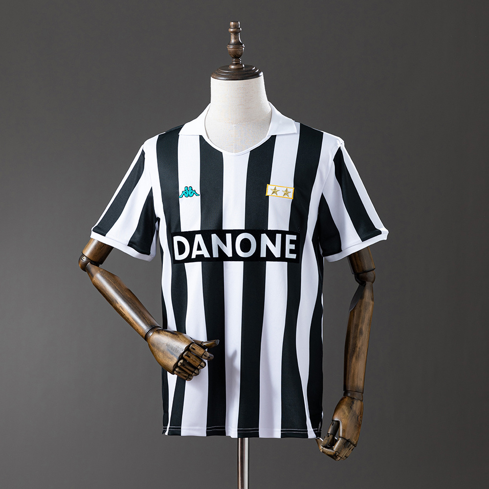 Juventus 1992/94 Home Retro Jersey – Vintage Replica Football Soccer Shirt – S–XXL