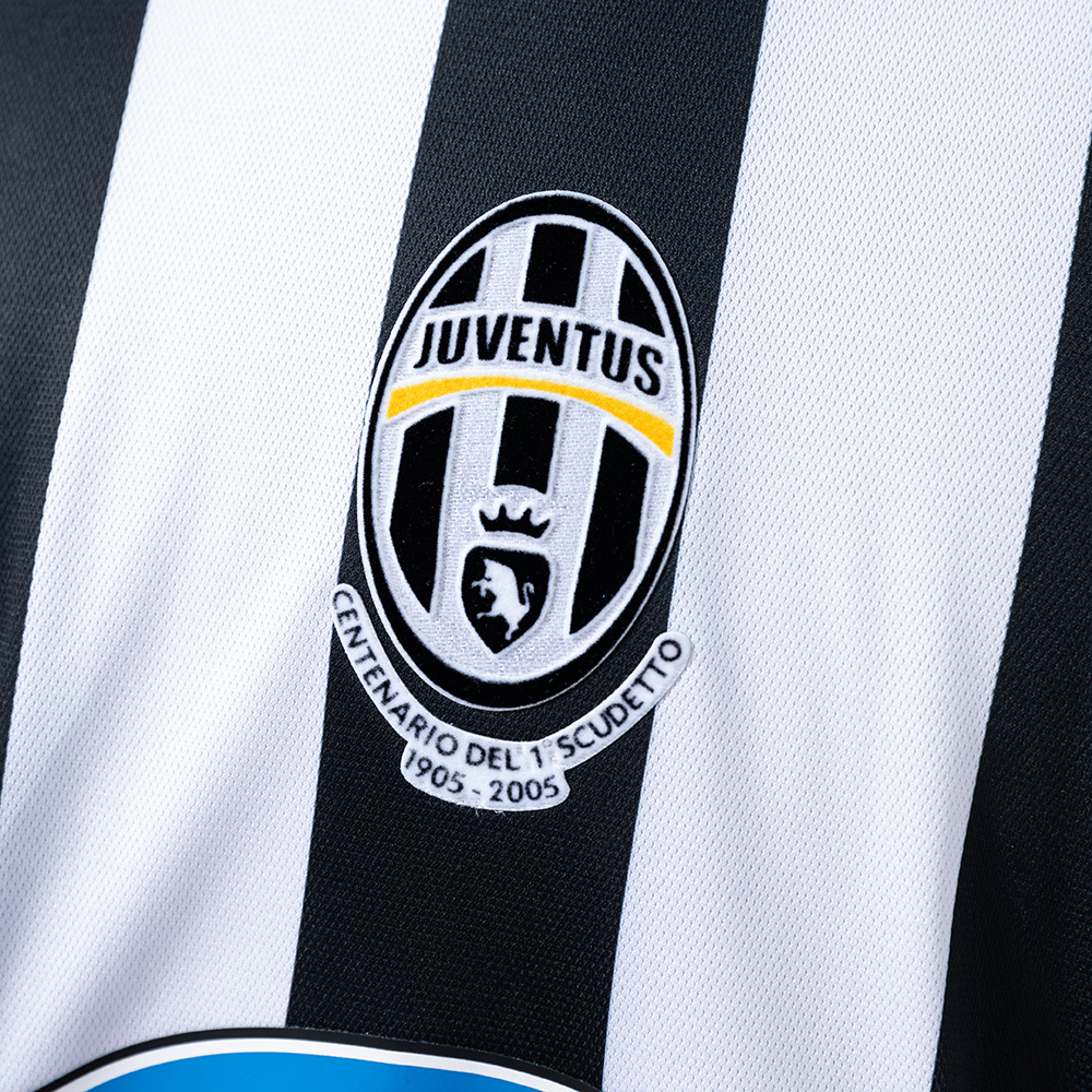 Juventus 2005/06 Home Retro Jersey – Vintage Replica Football Soccer Shirt – S–XXL