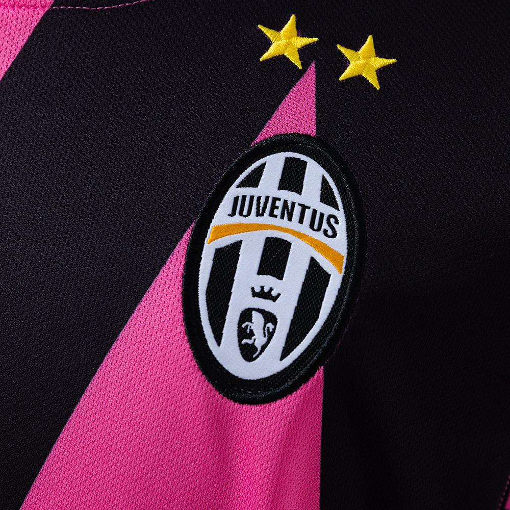 Juventus 2011/12 Away Long Sleeve Retro Jersey – Vintage Replica Football Soccer Shirt – S–XXL