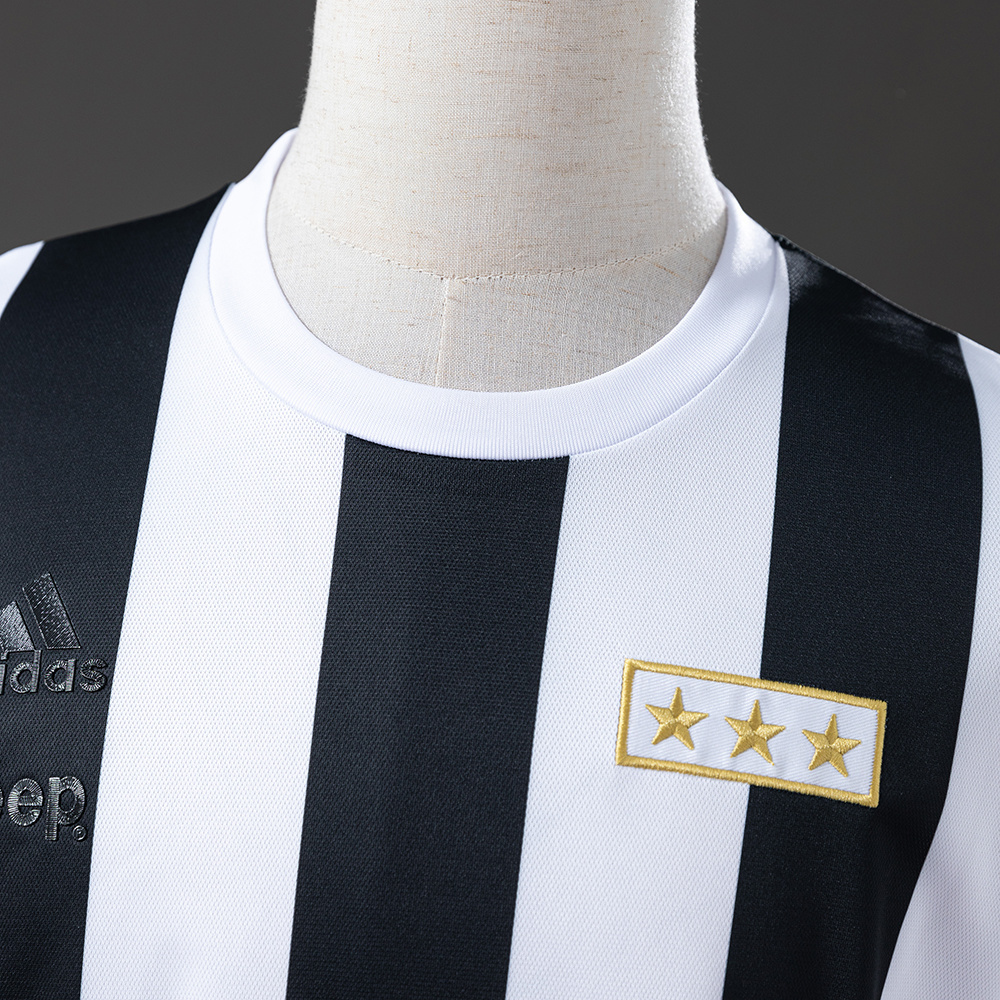 Juventus 120th Anniversary Retro Jersey – Vintage Replica Football Soccer Shirt – S–XXL