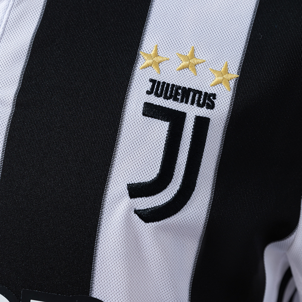 Juventus 2017/18 Home Retro Jersey – Vintage Replica Football Soccer Shirt – S–XXL