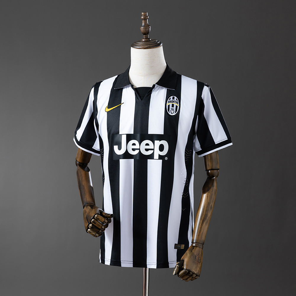 Juventus 2014/15 Home Retro Jersey – Vintage Replica Football Soccer Shirt – S–XXL