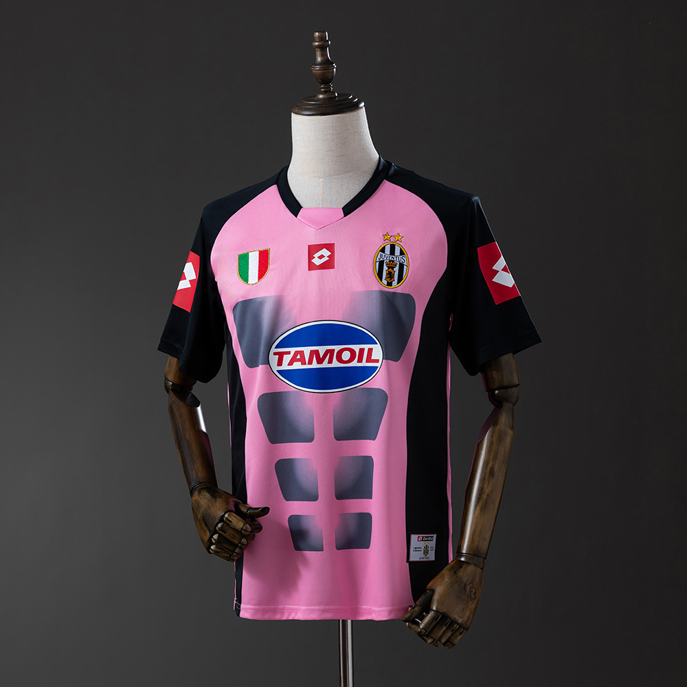 Juventus 2002/03 Away Retro Jersey – Vintage Replica Football Soccer Shirt – S–XXL