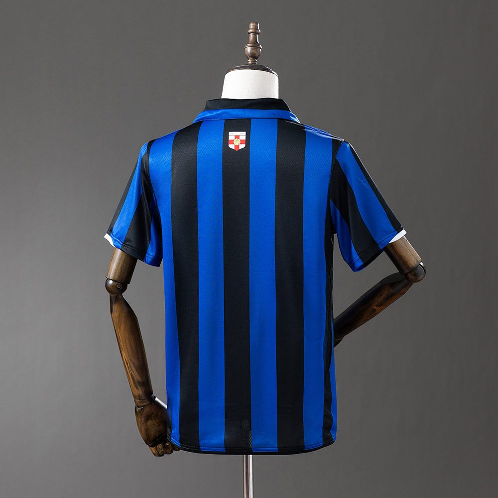 Inter Milan 2007/08 Home Retro Jersey – Vintage Replica Football Soccer Shirt – S–XXL