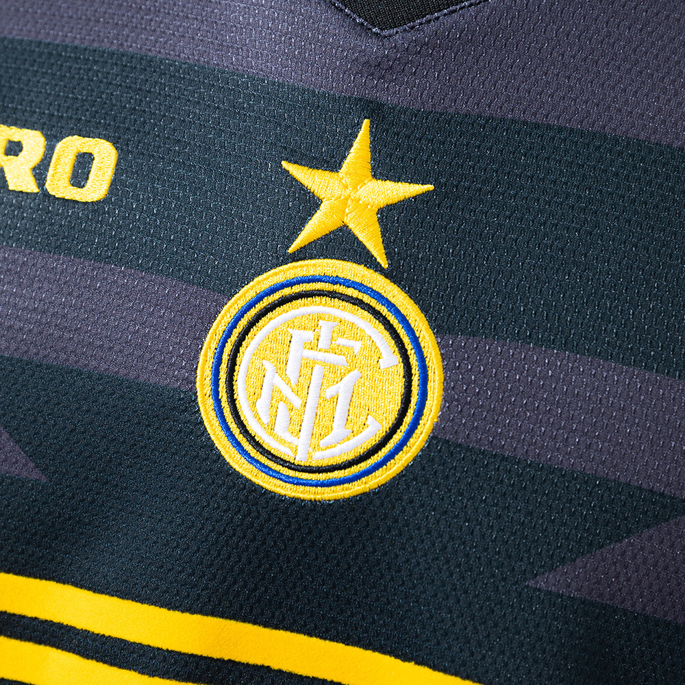 Inter Milan 1997/98 Third Away Long Sleeve Retro Jersey – Vintage Replica Football Soccer Shirt – S–XXL