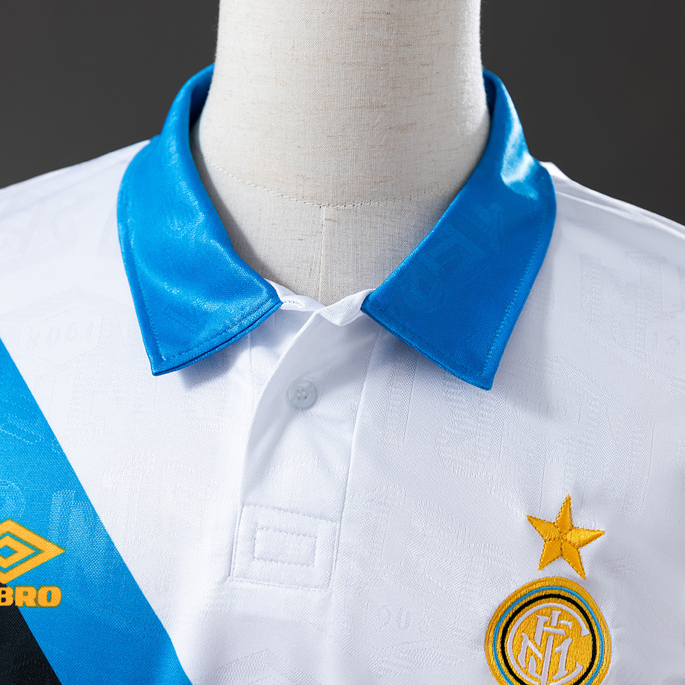 Inter Milan 1994/95 Away Retro Jersey – Vintage Replica Football Soccer Shirt – S–XXL