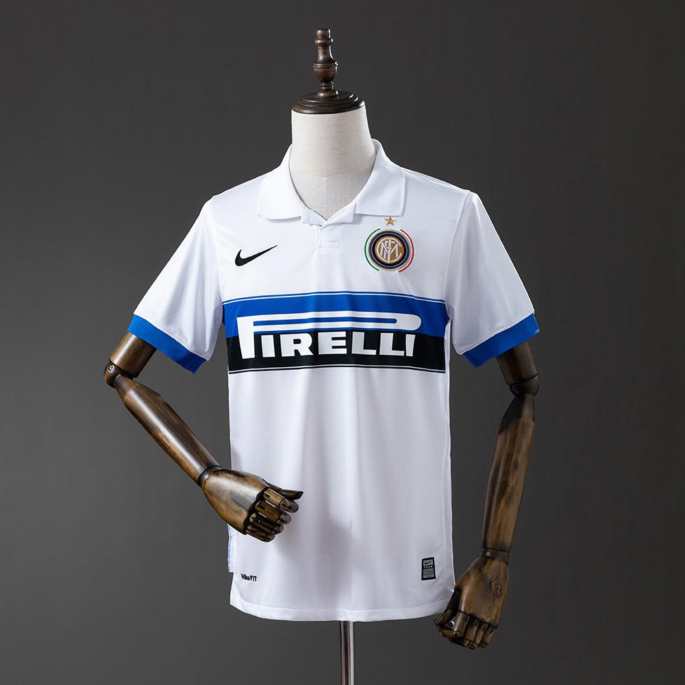 Inter Milan 2009/10 Away Retro Jersey – Vintage Replica Football Soccer Shirt – S–XXL