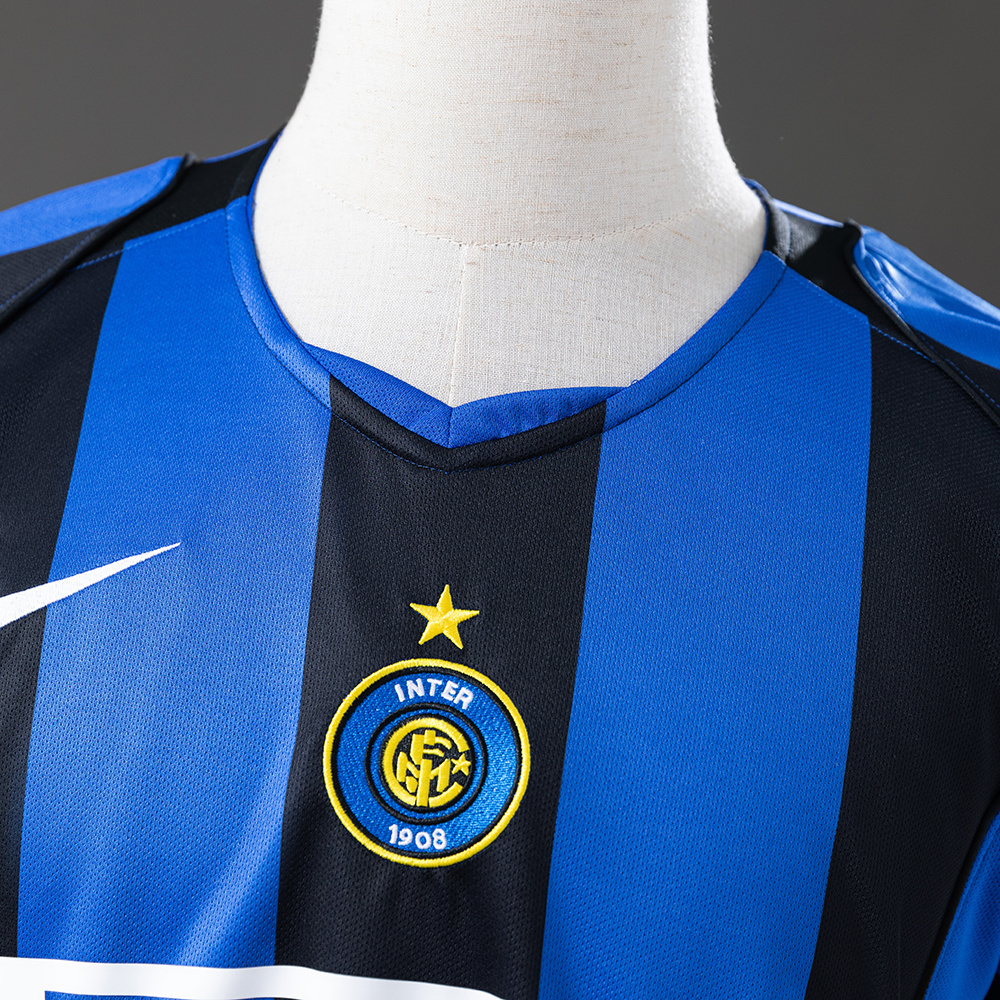 Inter Milan 2004/05 Home Retro Jersey – Vintage Replica Football Soccer Shirt – S–XXL