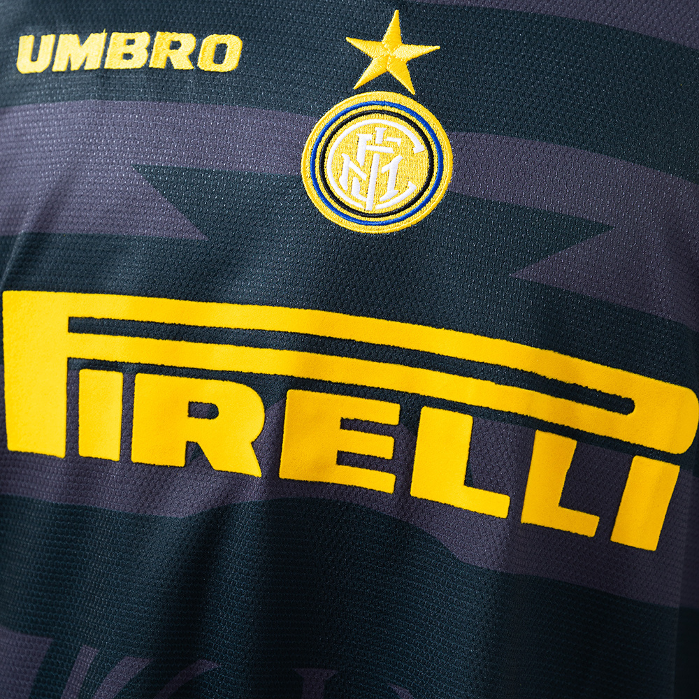 Inter Milan 1997/98 Third Away Long Sleeve Retro Jersey – Vintage Replica Football Soccer Shirt – S–XXL
