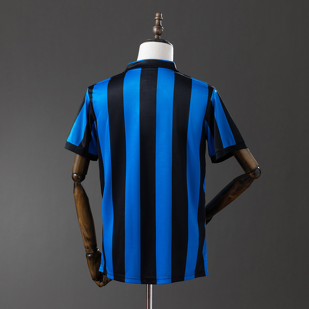 Inter Milan 1988/90 Home Retro Jersey – Vintage Replica Football Soccer Shirt – S–XXL