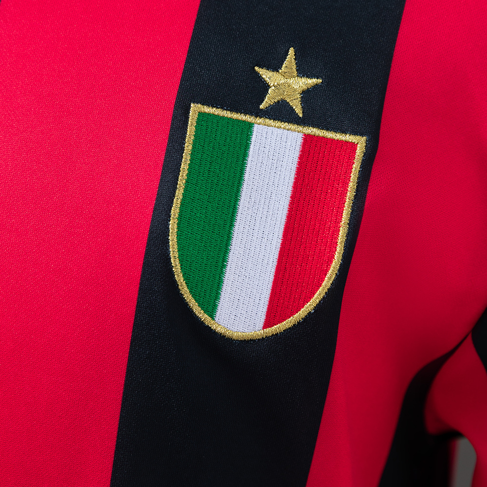 AC Milan 1988/89 Home Retro Jersey – Vintage Replica Football Soccer Shirt – S–XXL