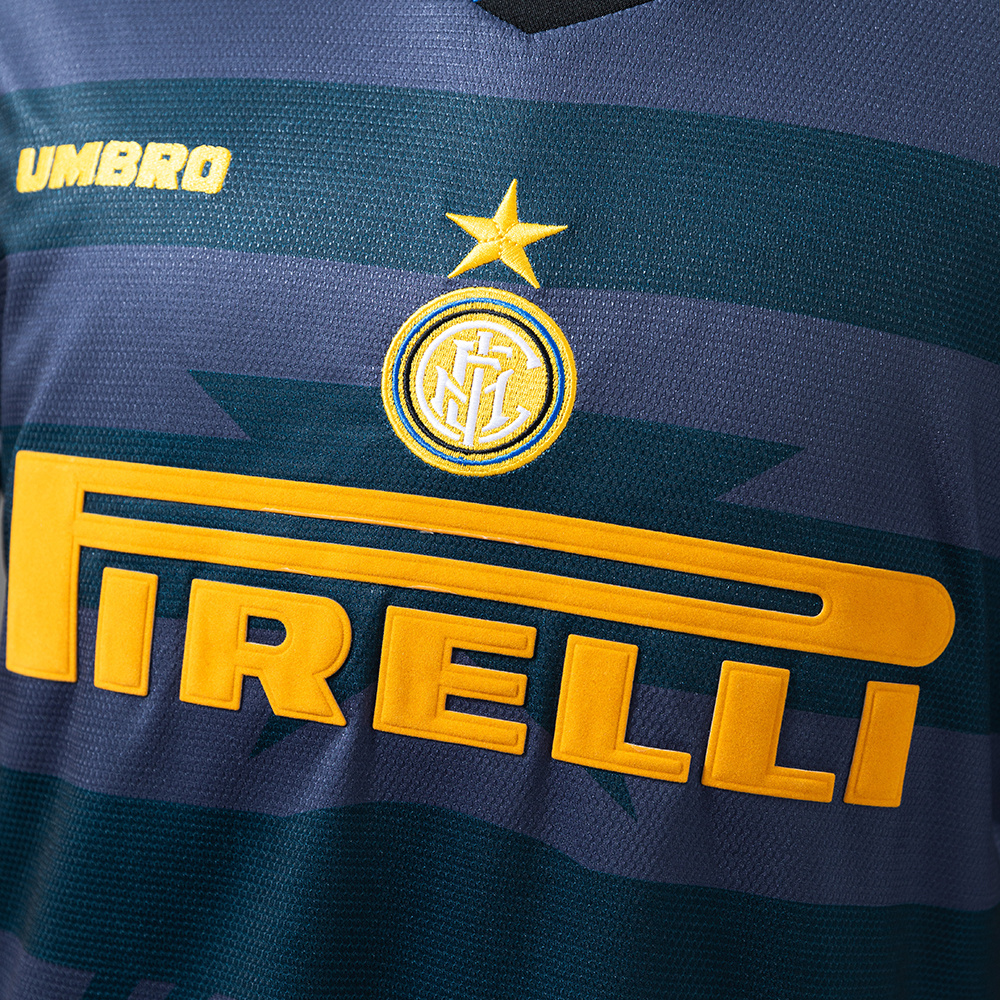 Inter Milan 1997/98 Second Away Retro Jersey – Vintage Replica Football Soccer Shirt – S–XXL
