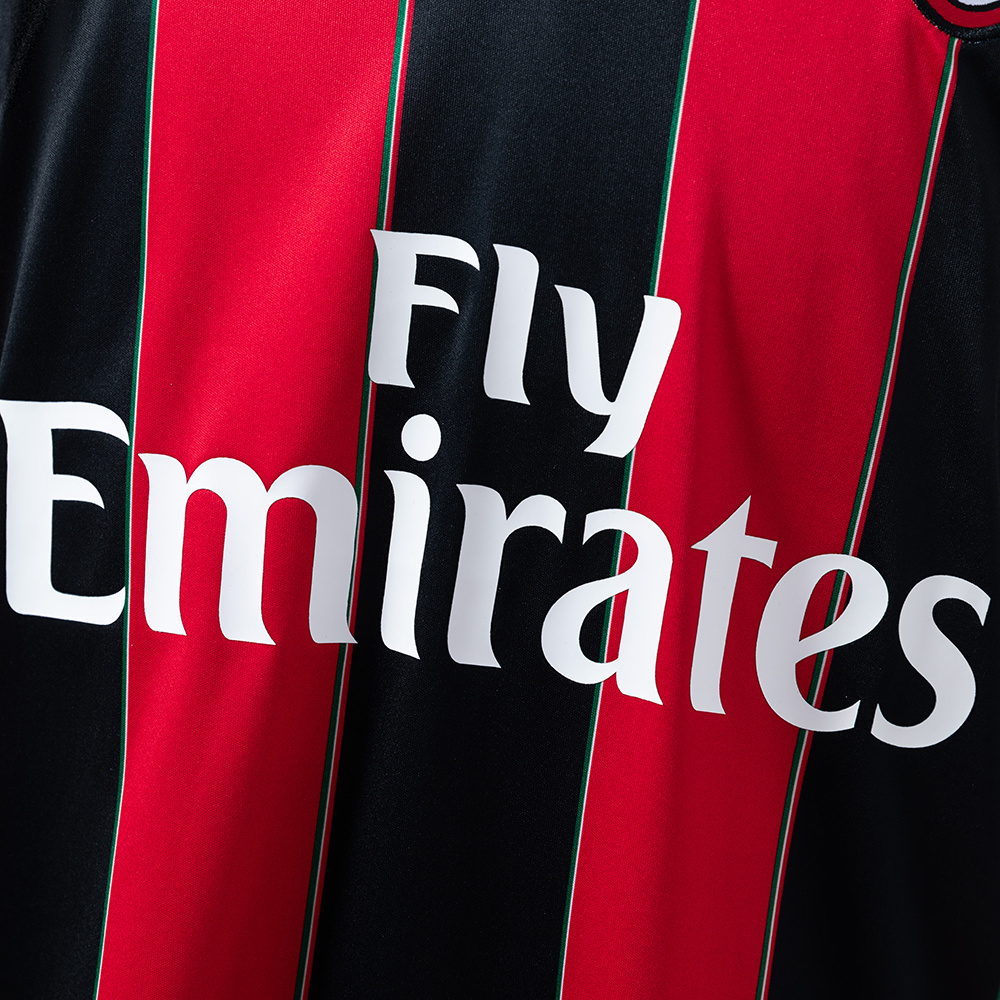 AC Milan 2012/13 Home Retro Jersey – Vintage Replica Football Soccer Shirt – S–XXL