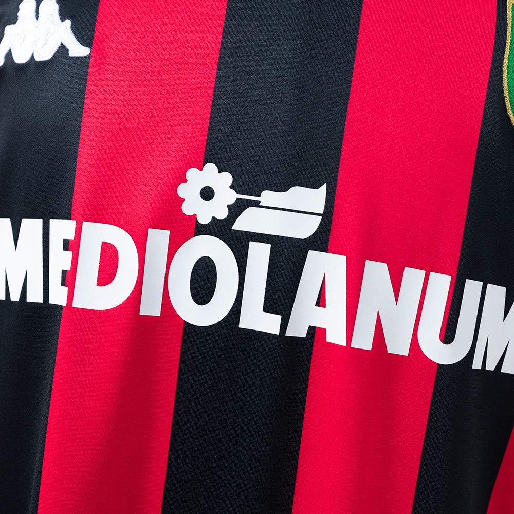 AC Milan 1988/89 Home Retro Jersey – Vintage Replica Football Soccer Shirt – S–XXL