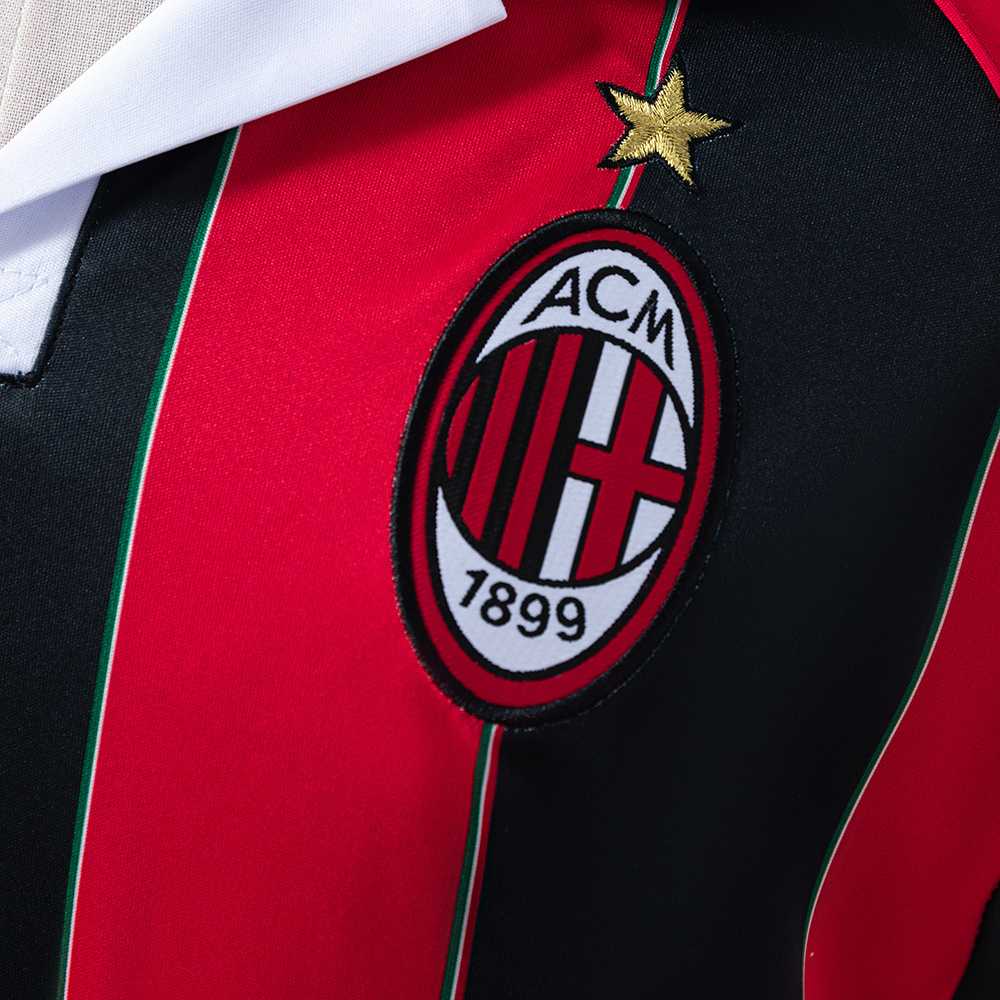 AC Milan 2012/13 Home Retro Jersey – Vintage Replica Football Soccer Shirt – S–XXL