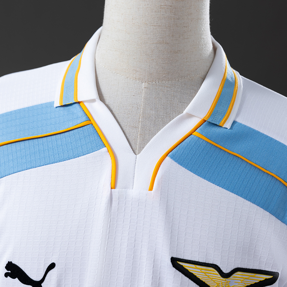 Lazio 1998/00 Third Away Long Sleeve Retro Jersey – Vintage Replica Football Soccer Shirt – S–XXL