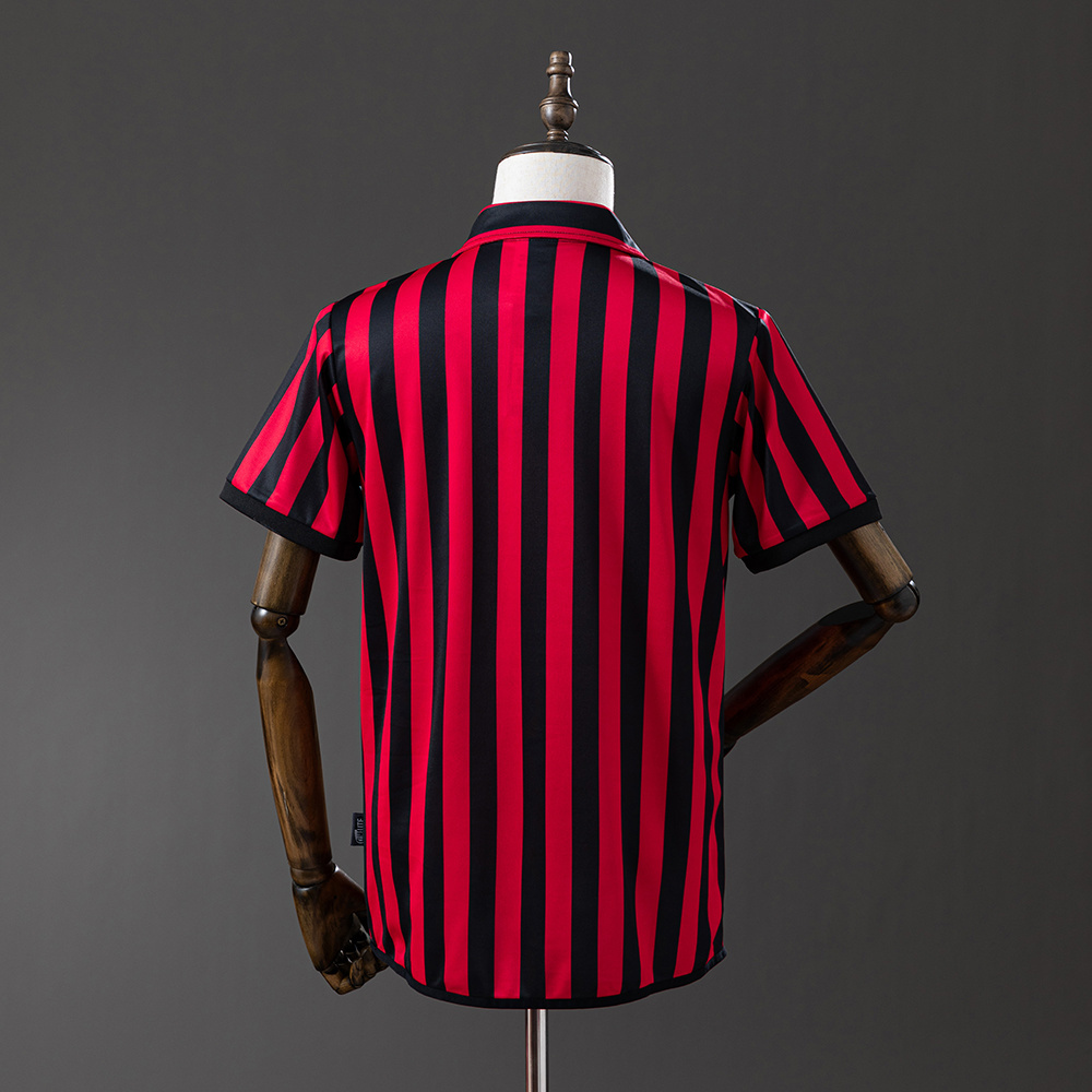 AC Milan 1999/00 Home Retro Jersey – Vintage Replica Football Soccer Shirt – S–XXL
